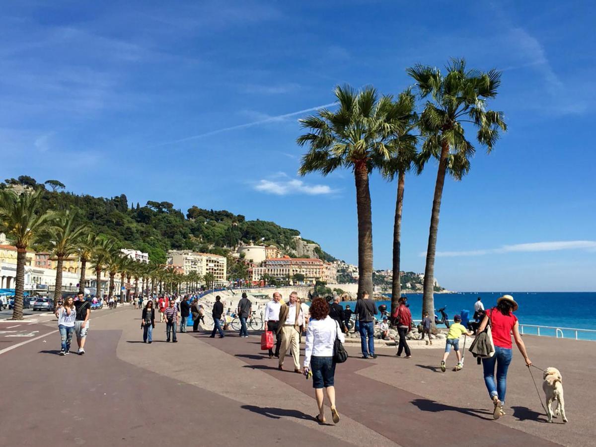 Californie 11 Lux 4 Pers Wifi Ac Apartman Nizza Kültér fotó