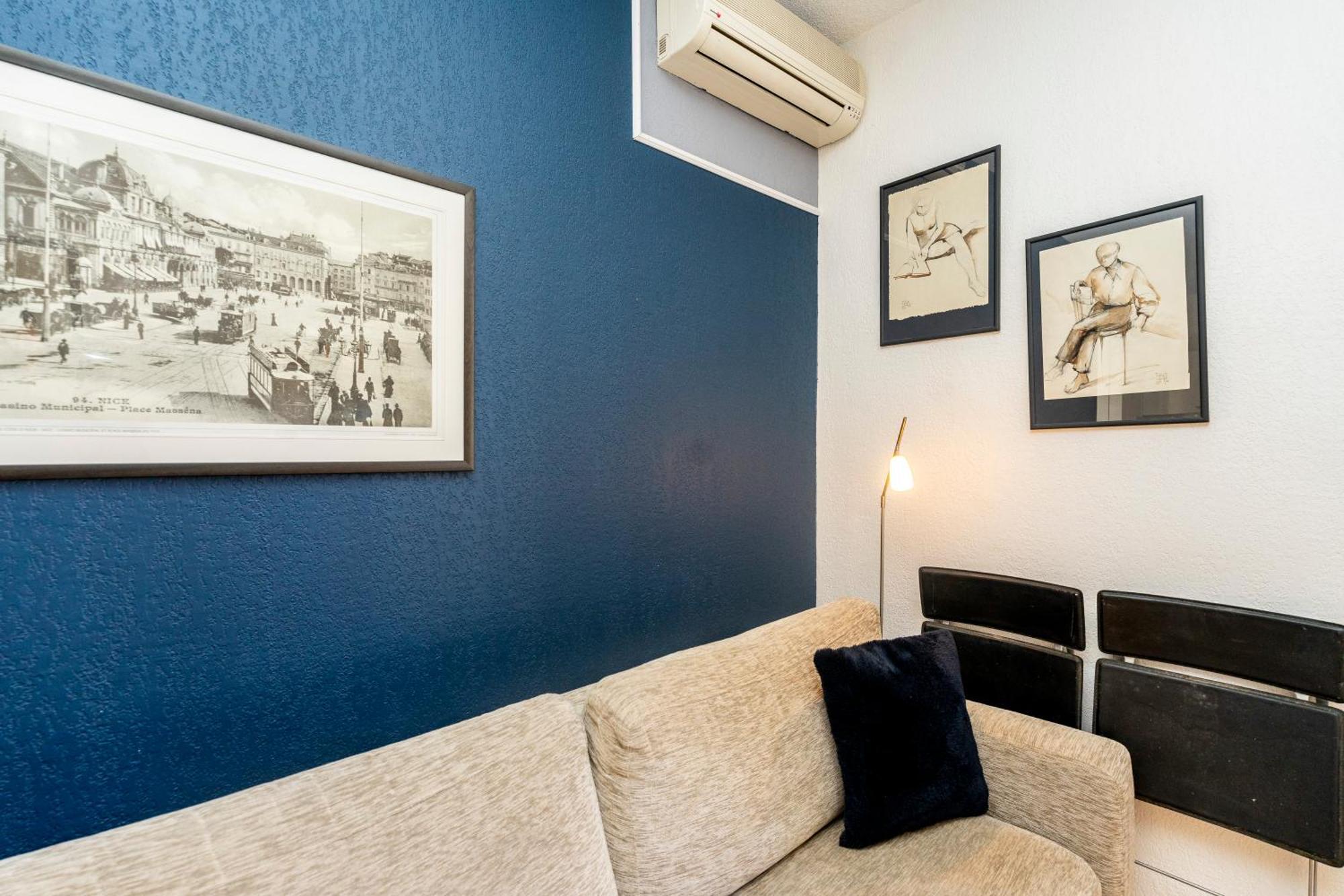 Californie 11 Lux 4 Pers Wifi Ac Apartman Nizza Kültér fotó